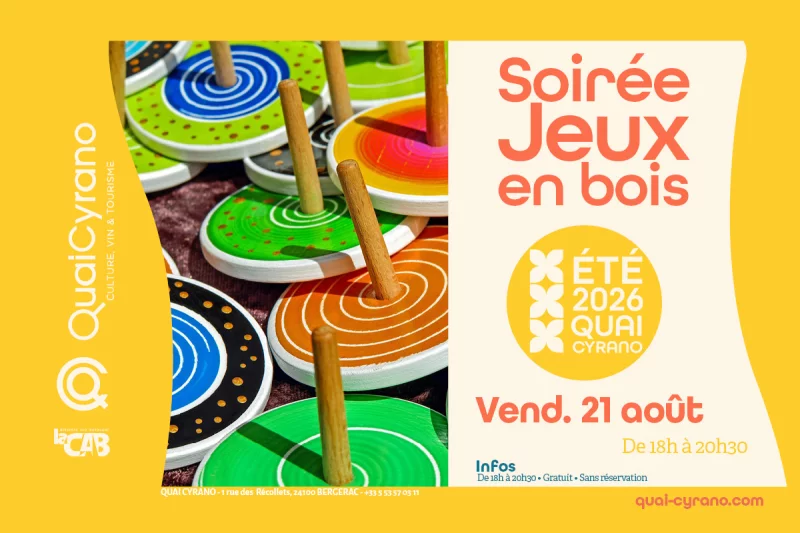 Soirée Jeu en bois