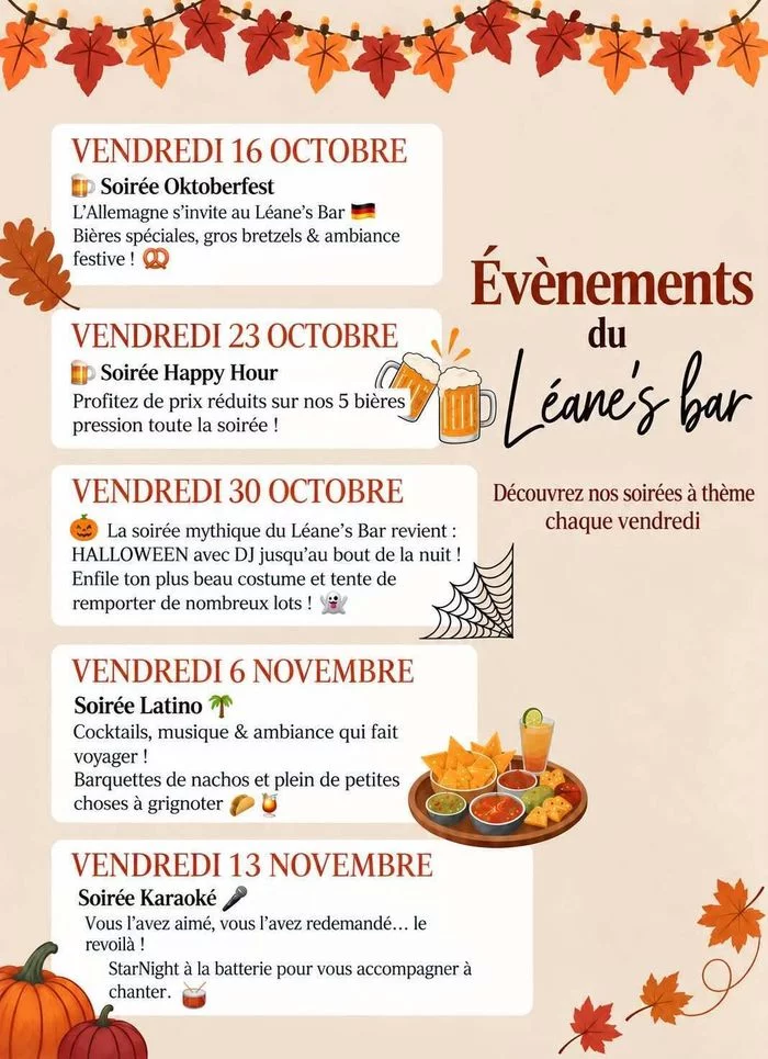 Soirée Halloween