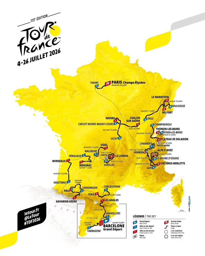 PASSAGE DU TOUR DE FRANCE