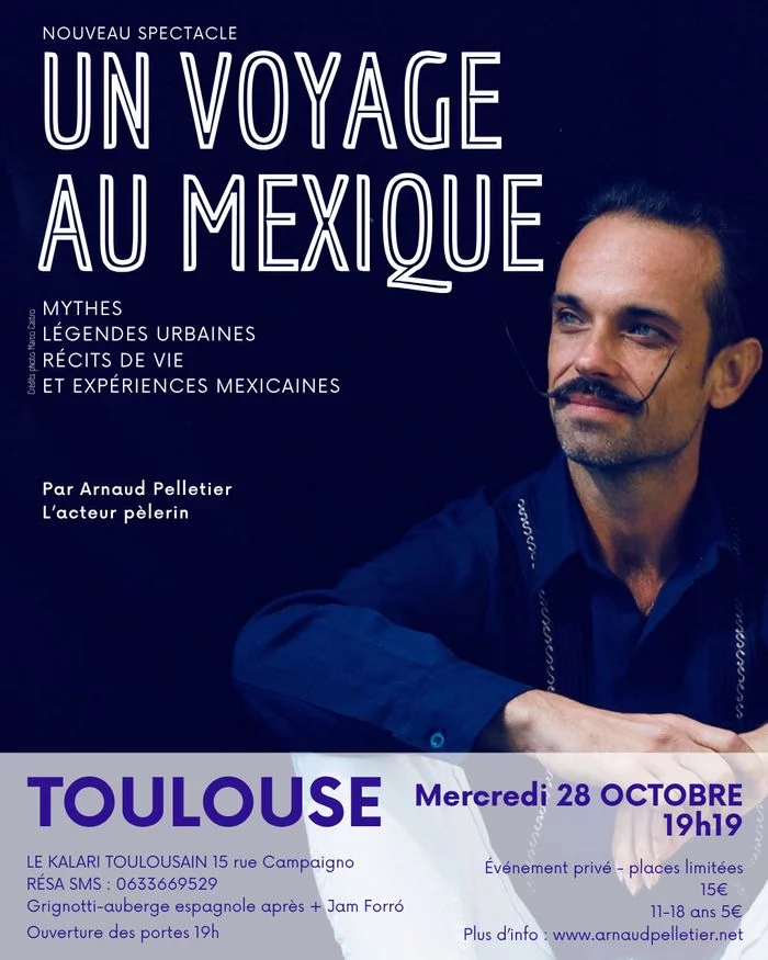 UN VOYAGE AU MEXIQUE à TOULOUSE - Contes