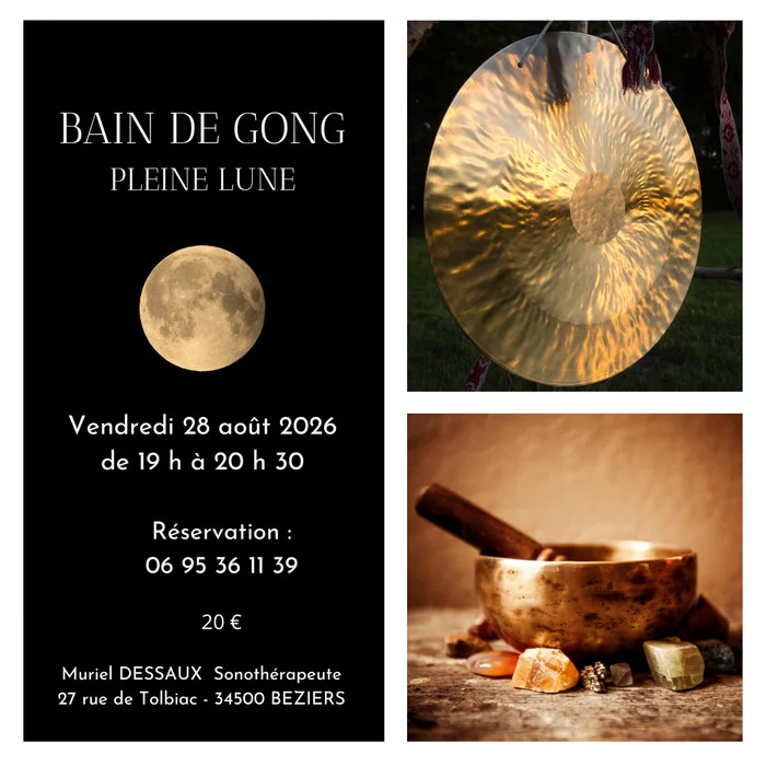 Bain de Gong à Béziers