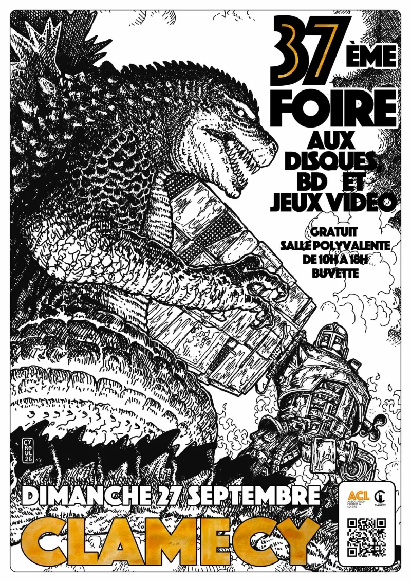 37ème FDBD :  Foire aux disques & BD & jeux vidéos