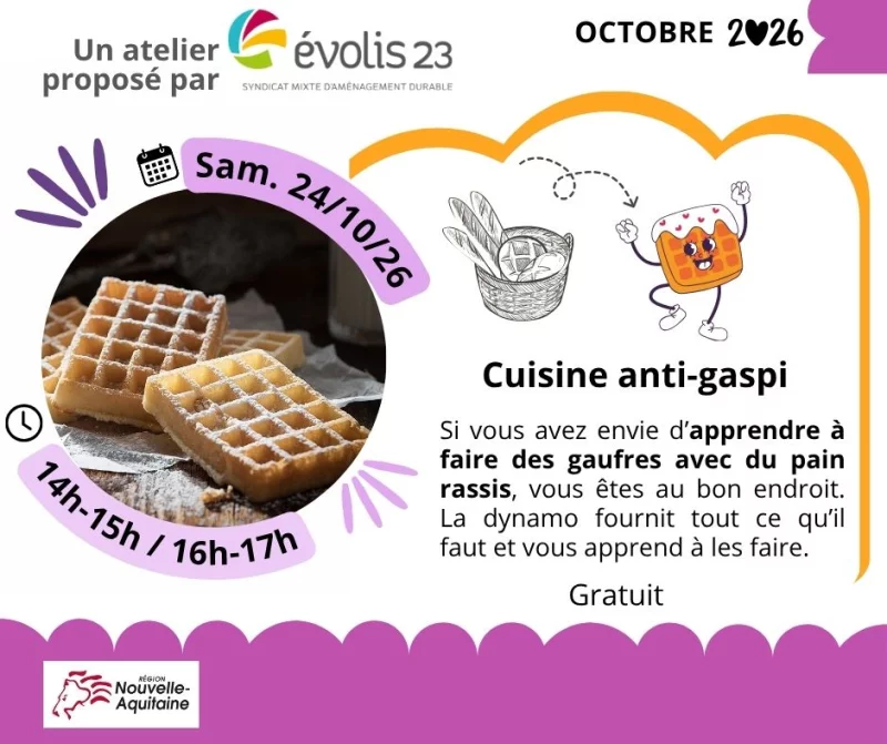 Atelier Cuisine anti-gaspi
