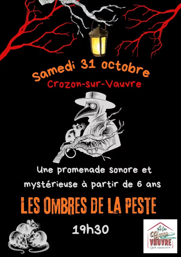Halloween : Balade les ombres de la peste : dès 6 ans