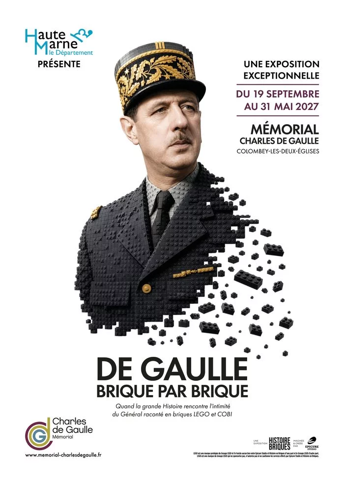 Exposition « De Gaulle en briques »