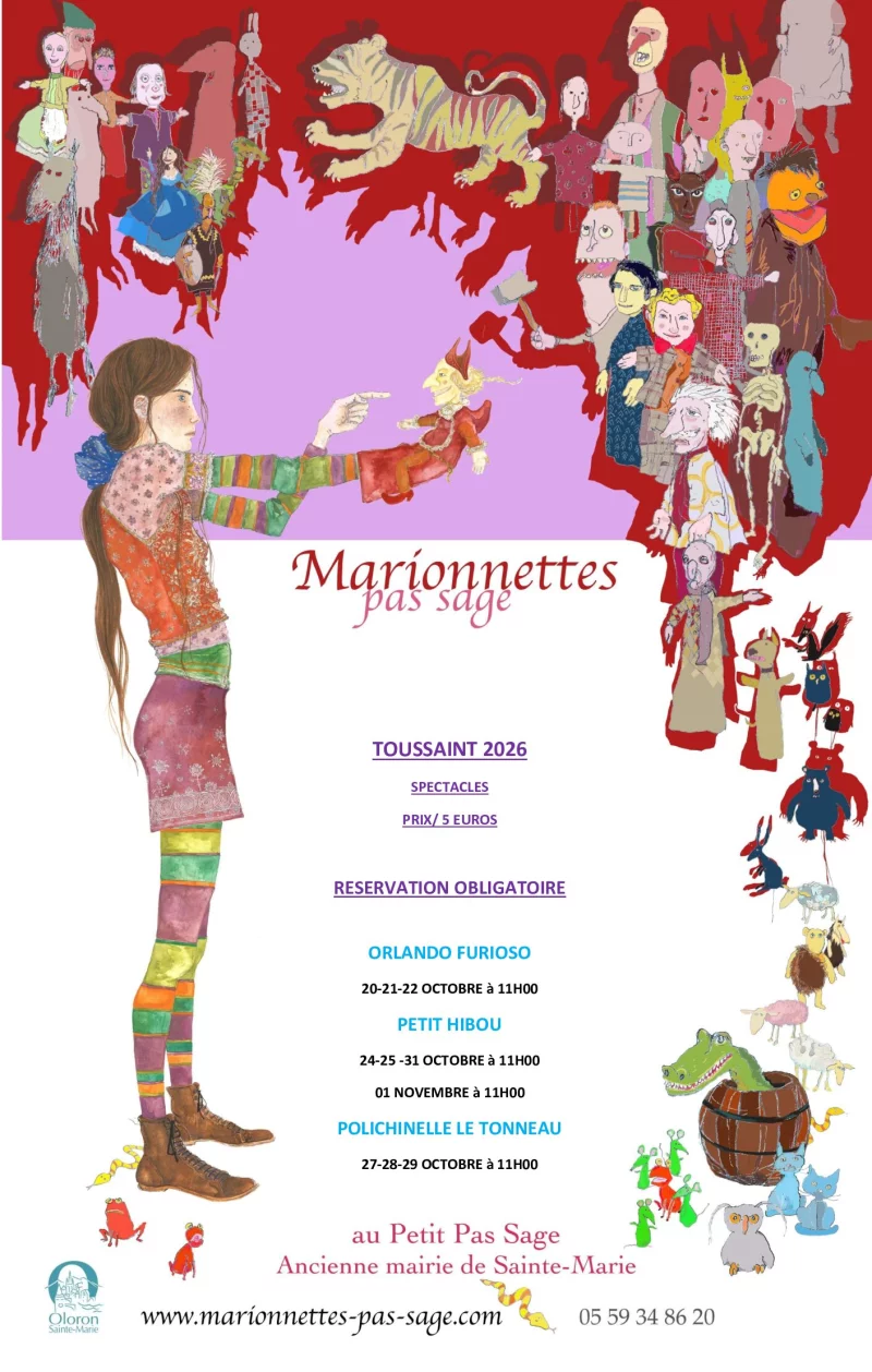 Spectacle Marionnettes Pas Sage "Petit hibou "