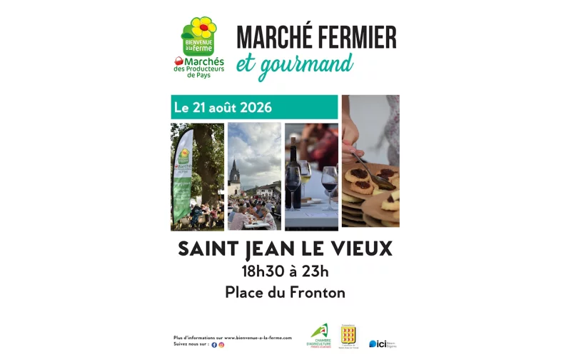 Marché gourmand nocturne