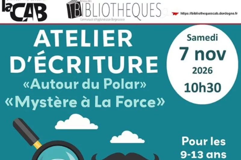 ATELIER D'ÉCRITURE AUTOUR DU POLAR | "Mystère à La Force"