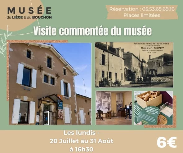 Musée du liège : Visites guidées