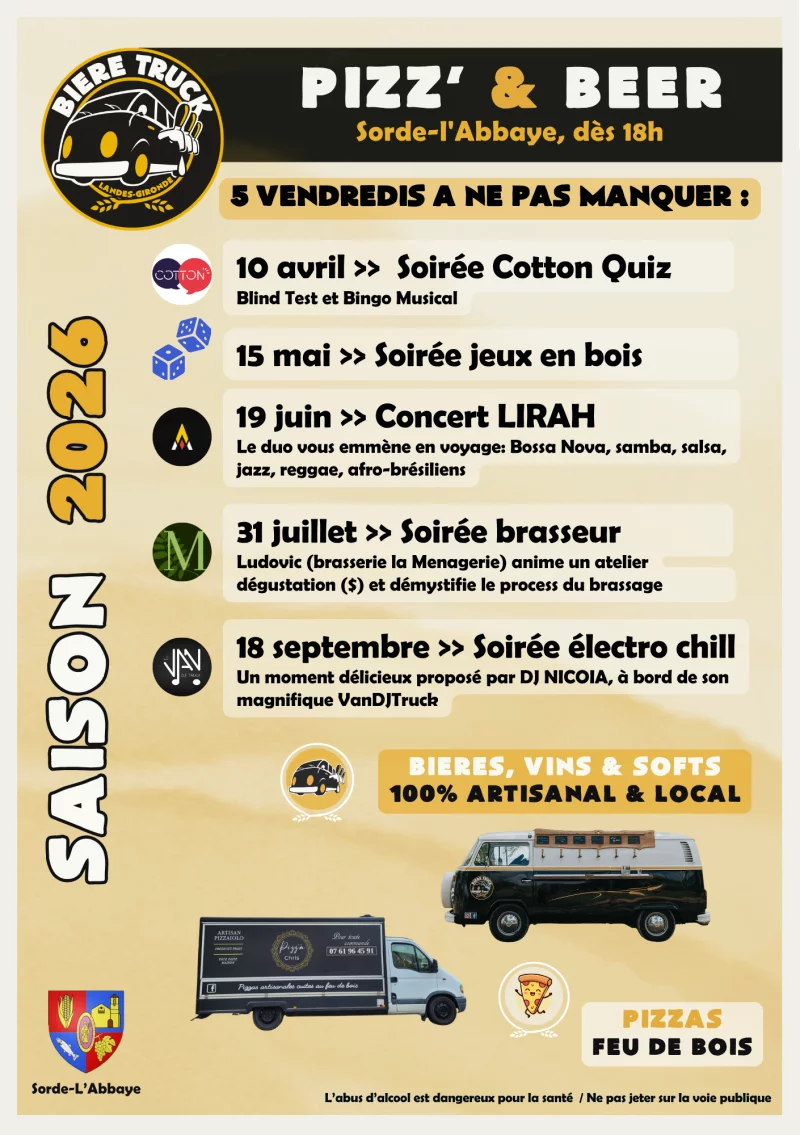 Les Pizz' & Beer du Vendredi : Soirée brasseur