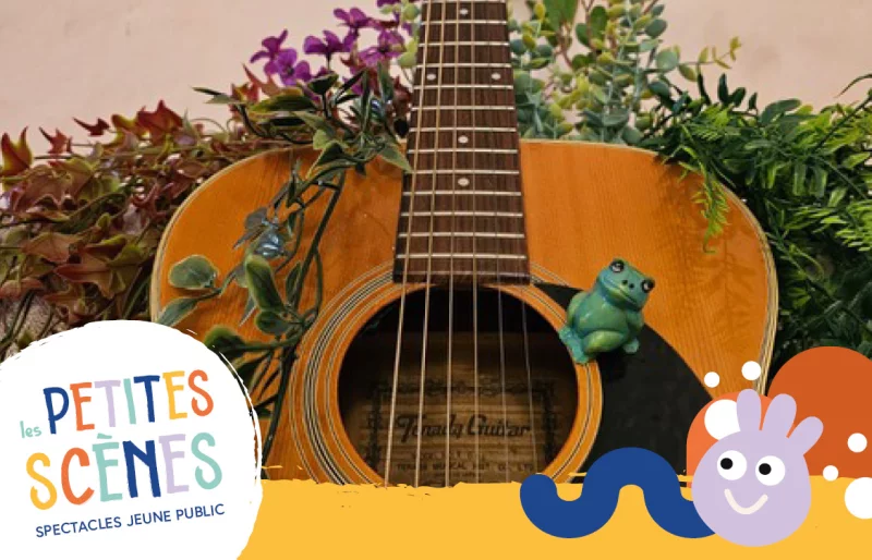 LES PETITES SCÈNES, SPECTACLE JEUNE PUBLIC "SAUTE GRENOUILLE"