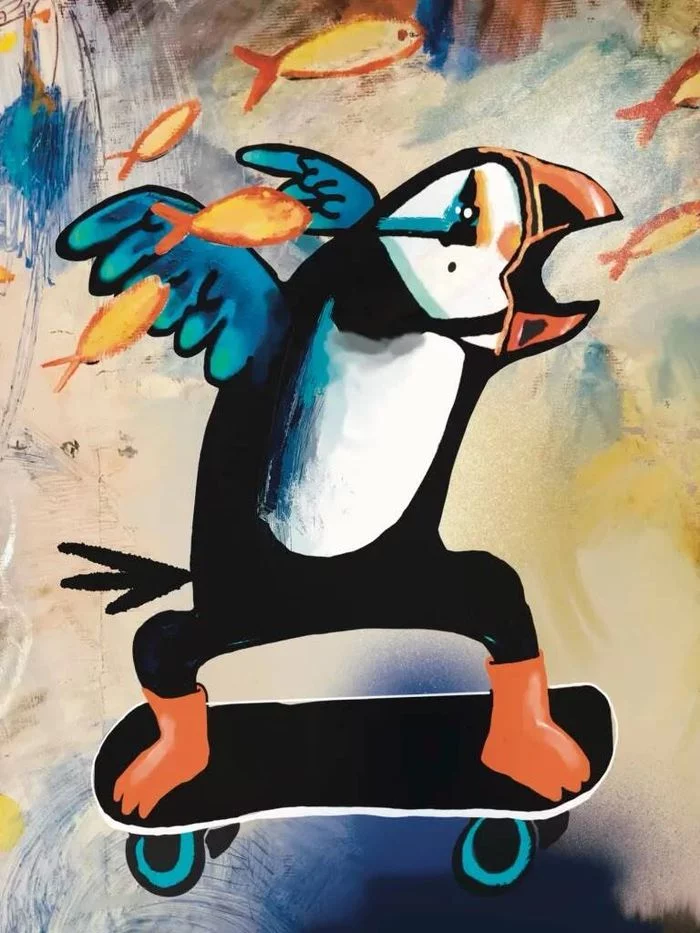 Exposition prints et tableaux de Martine Lataste