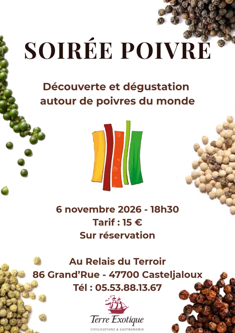 Soirée poivre