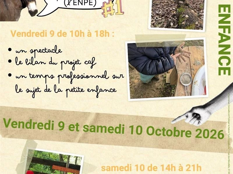 Rencontres petite enfance dans la nature