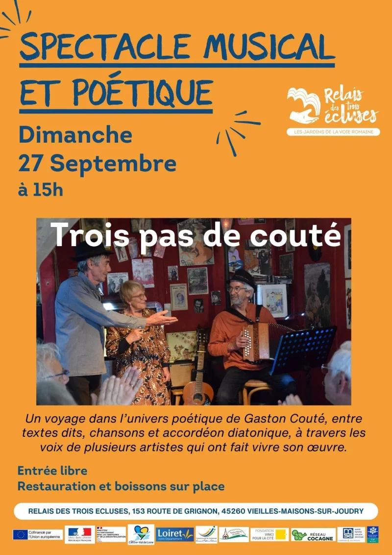 Spectacle "Trois pas de Couté"