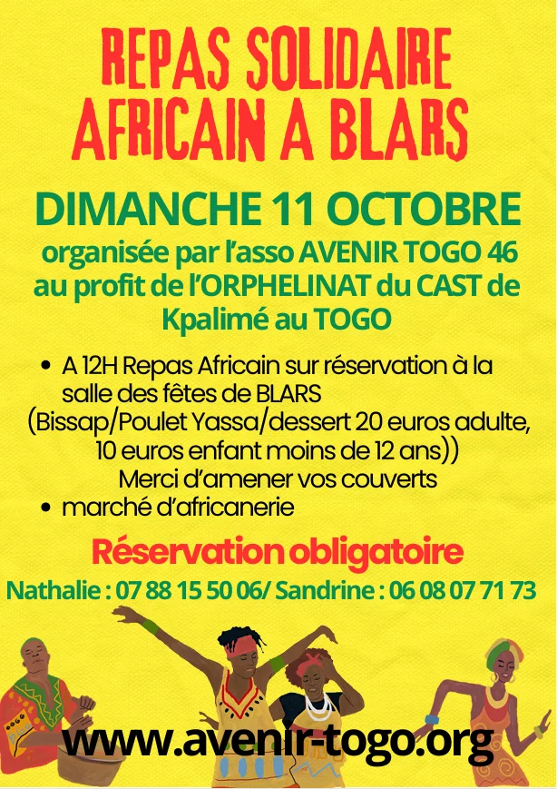 Repas solidaire pour les enfants du Togo, pour l'association Avenir Togo 46
