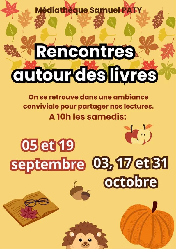 Rencontres autour des livres