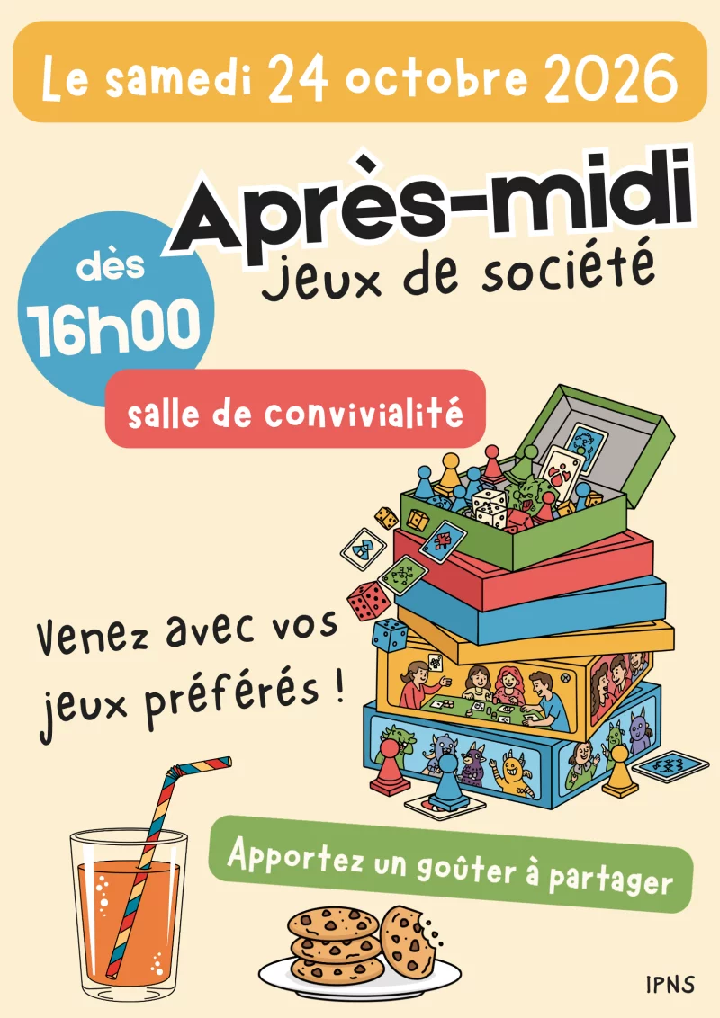 Après-midi jeux de société