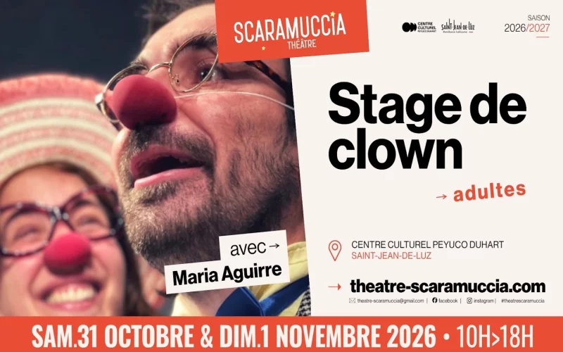 Stage de clown Dirigé par Maria Aguirre