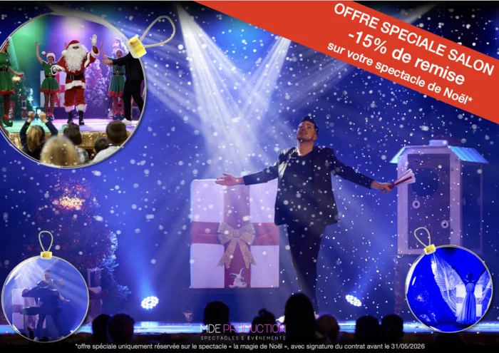 15% de remise sur votre spectacle de Noël