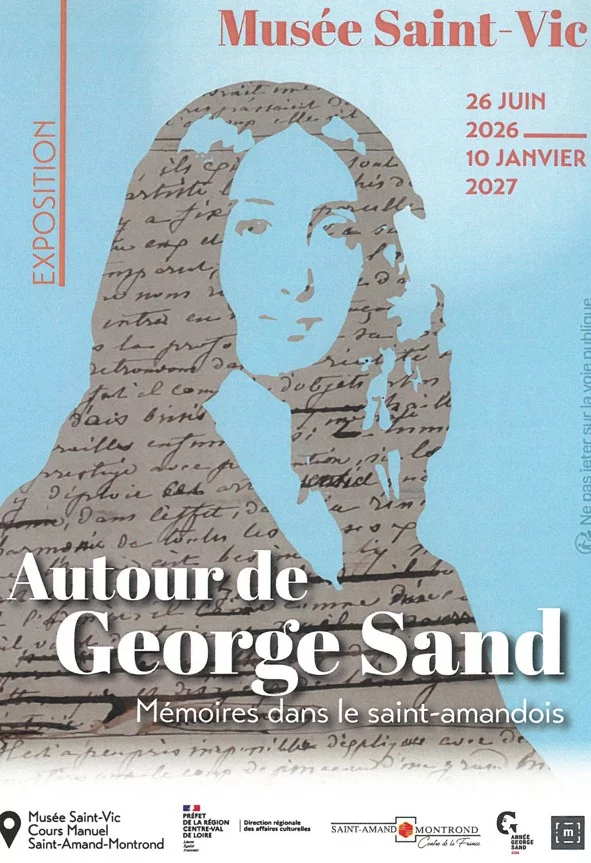 Visite guidée de l'exposition Autour de George Sand, mémoires dans le saint-amandois