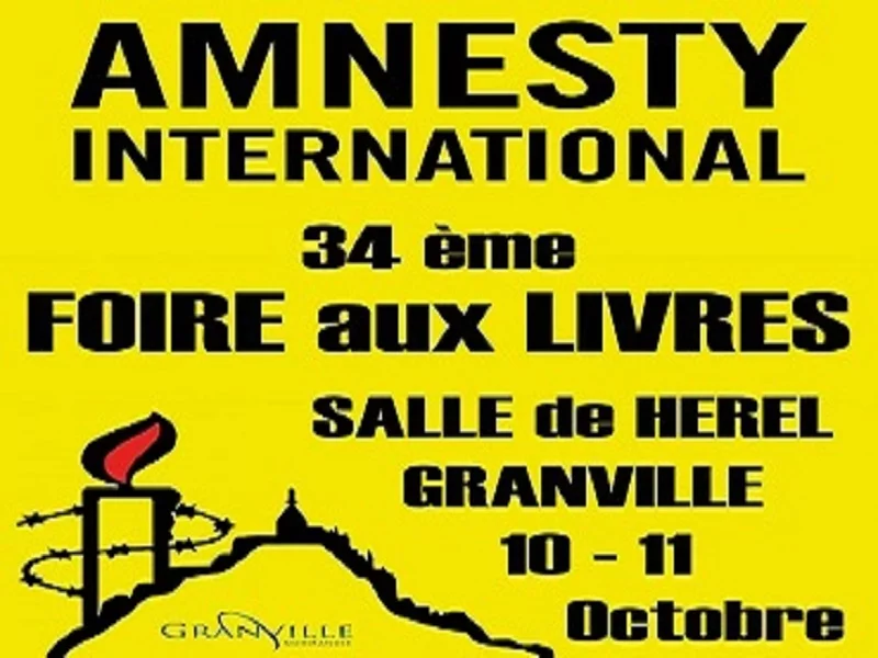 Amnesty international : 34e foire aux livres