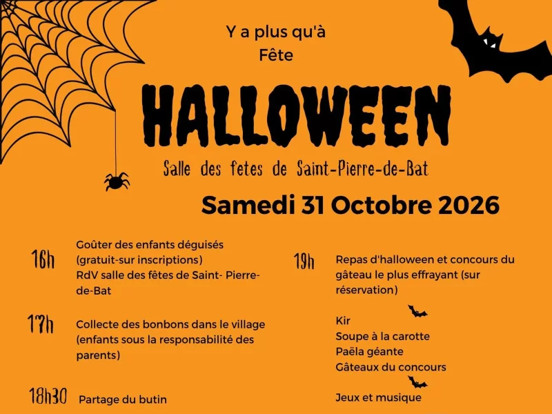 Y a plus qu'à fêter Halloween