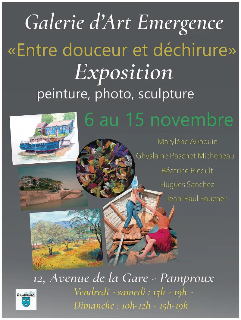 Exposition "Entre douceur et déchirure"