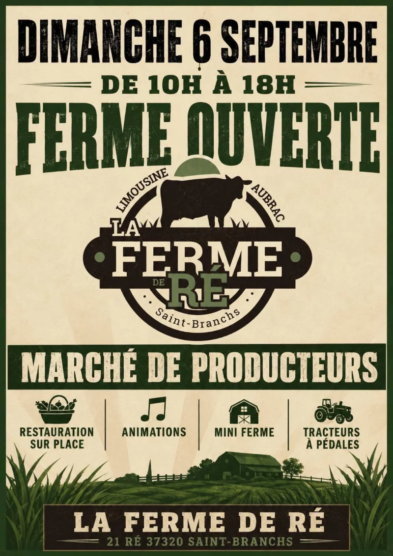 Ferme ouverte - La Ferme de Ré