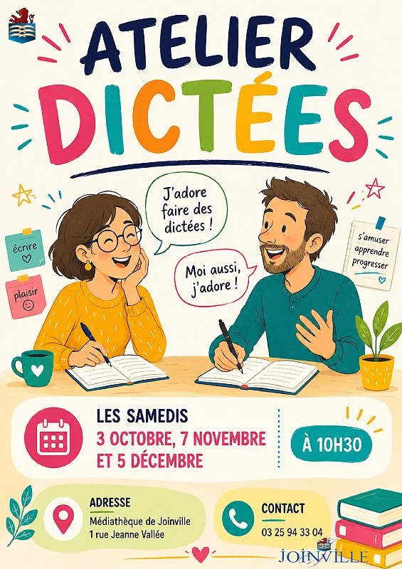 Atelier dictée