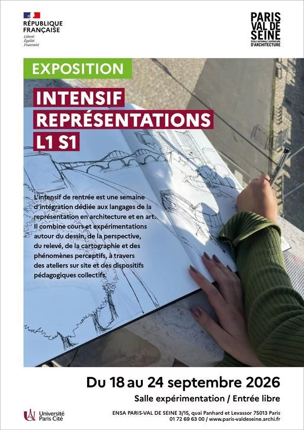 EXPOSITION INTENSIF REPRÉSENTATIONS L1 S1