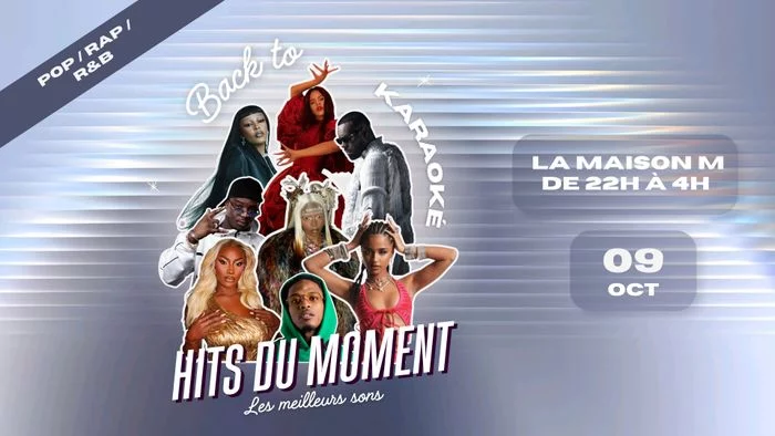 BACK TO HITS DU MOMENT + SALLE KARAOKÉ