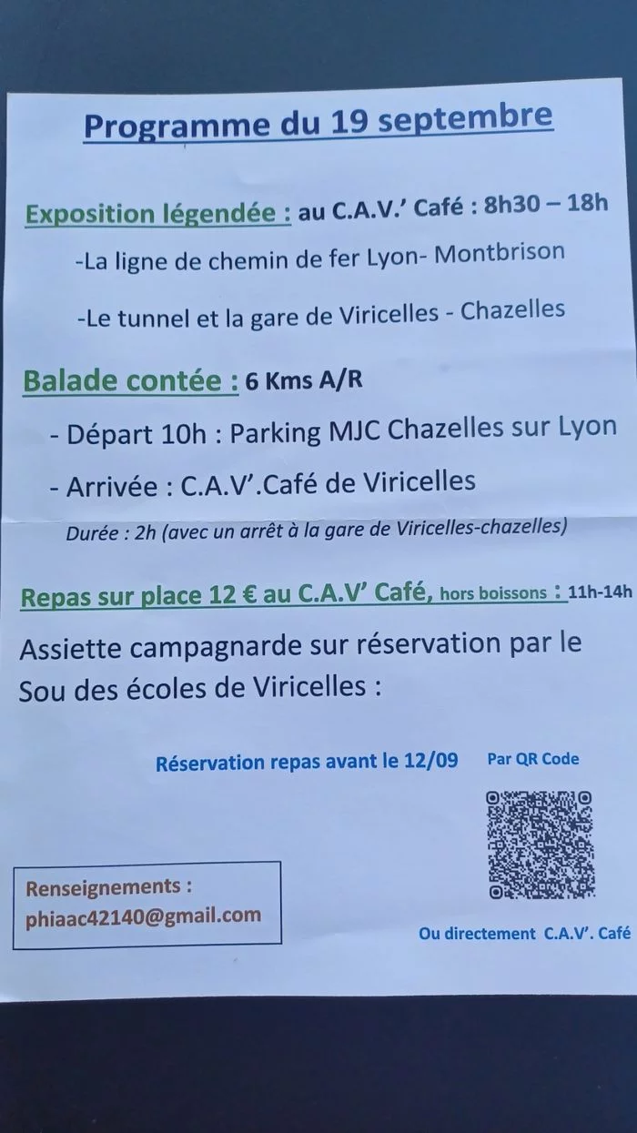 Exposition sur la ligne Lyon-Montbrison ouverte il y a 150 ans