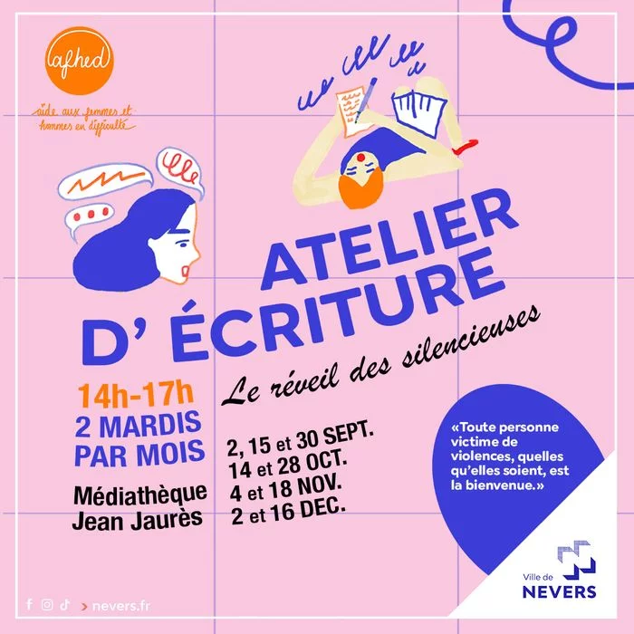 Le réveil des silencieuses - Atelier d'écriture