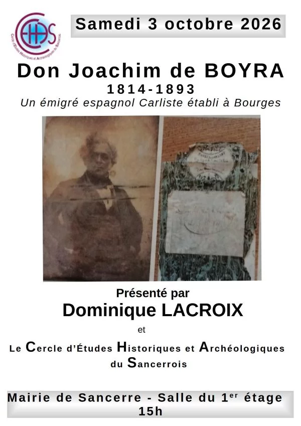 Conférence sur Don Joachim de Boyra