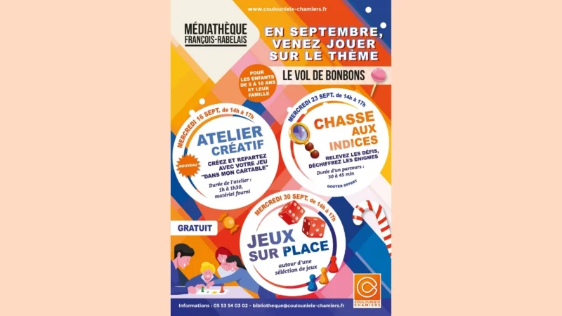 Chasse aux indices "le vol des bonbons"