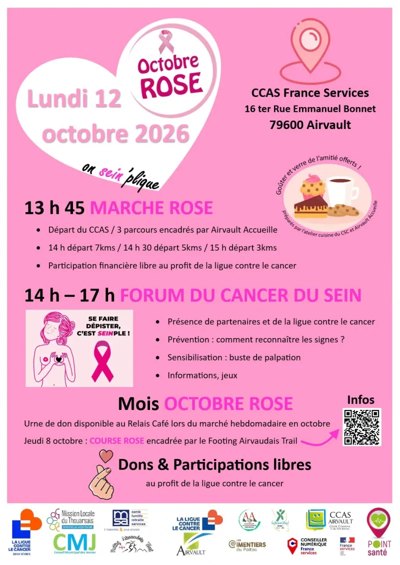 Marche rose & forum du cancer du sein