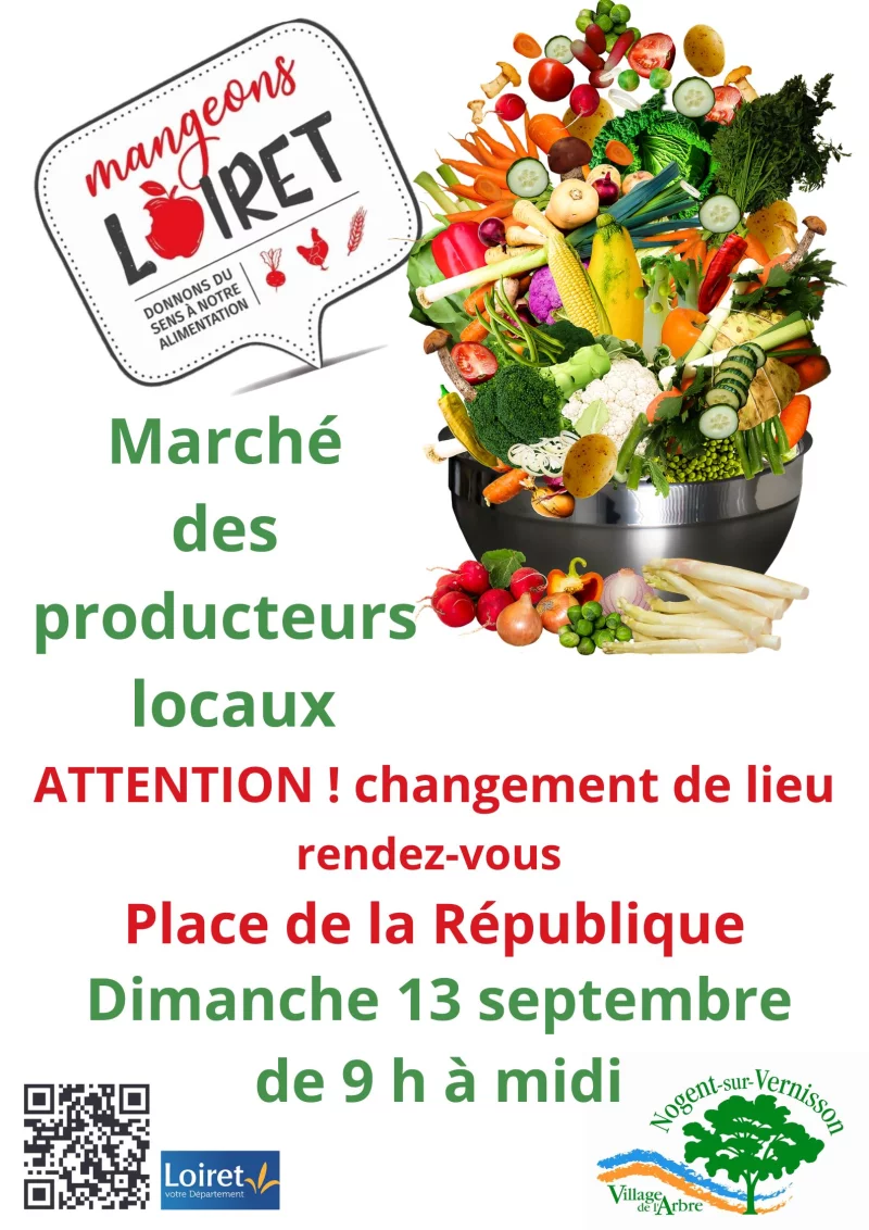 Marché des producteurs locaux - Dimanche
