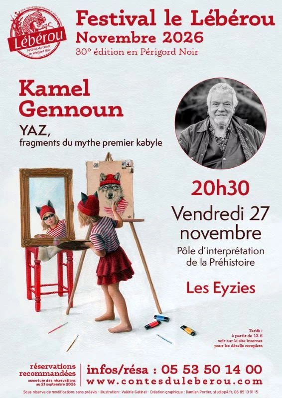 Festival Le Lébérou - YAZ - fragments du Mythe premier Kabyle (Kamel Guennoun)