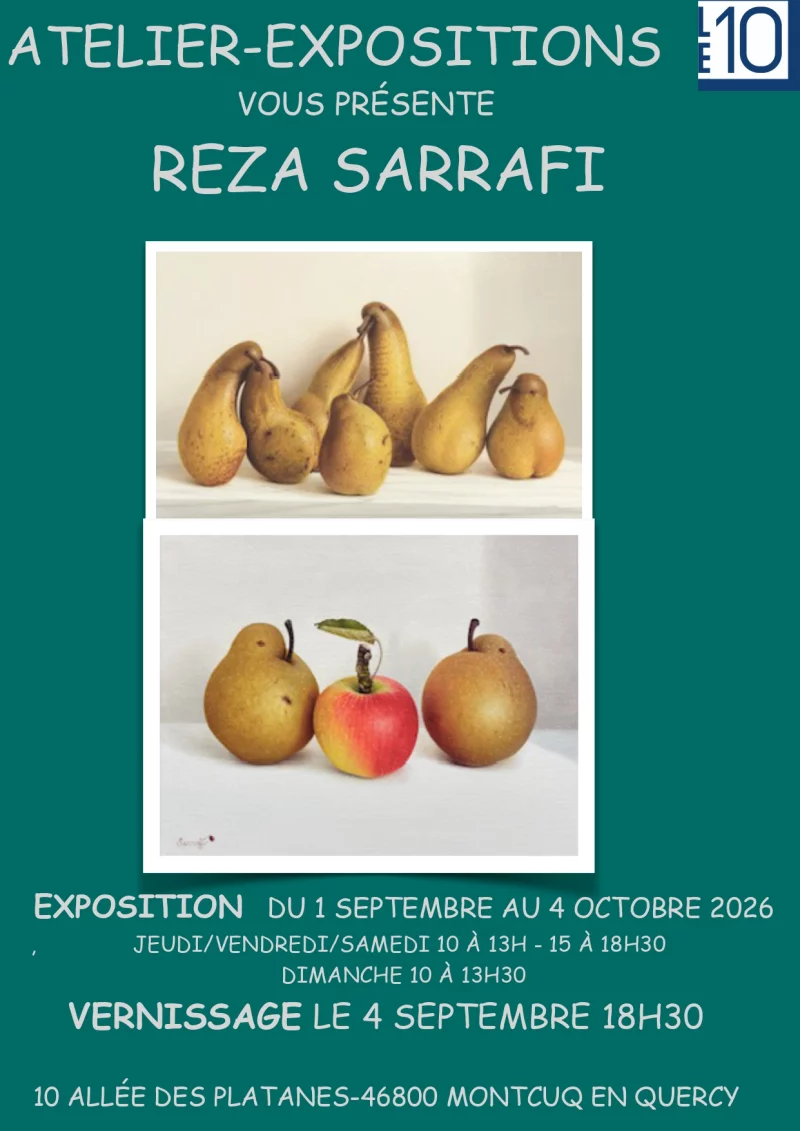 Vernissage et exposition "Reza Sarrafi"