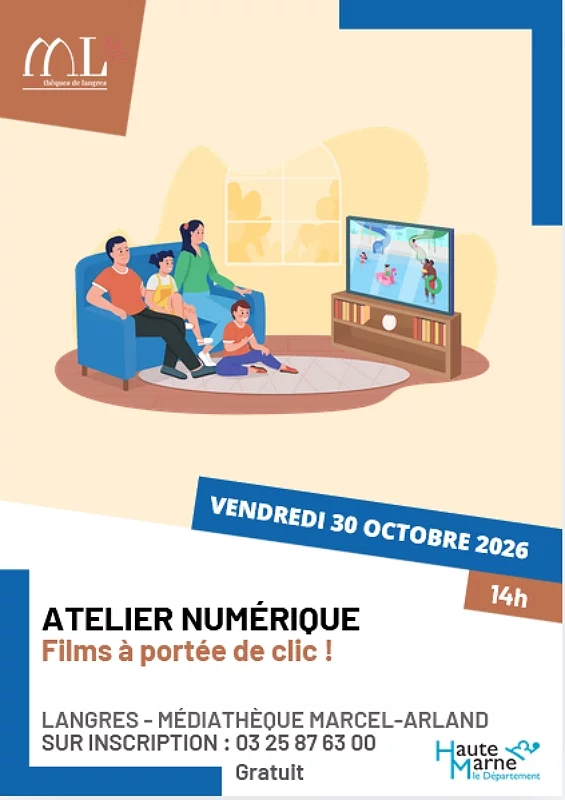 Atelier numérique - Les meilleurs films à portée de clic