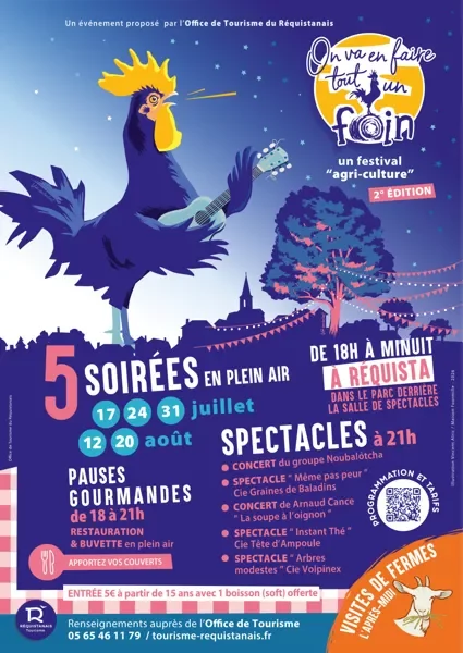 Soirée spectacle & pause gourmande - On va en faire tout un foin - 5ème RDV