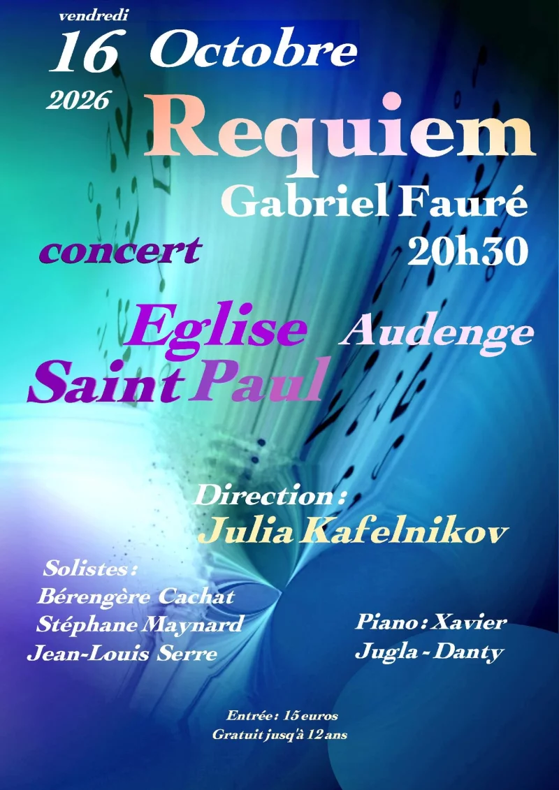 Requiem de gabriel fauré : une soirée musicale à l'église st paul