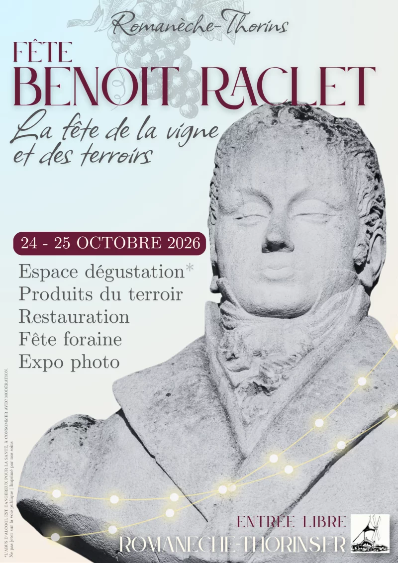 Espace dégustation pour le fête Benoît Raclet