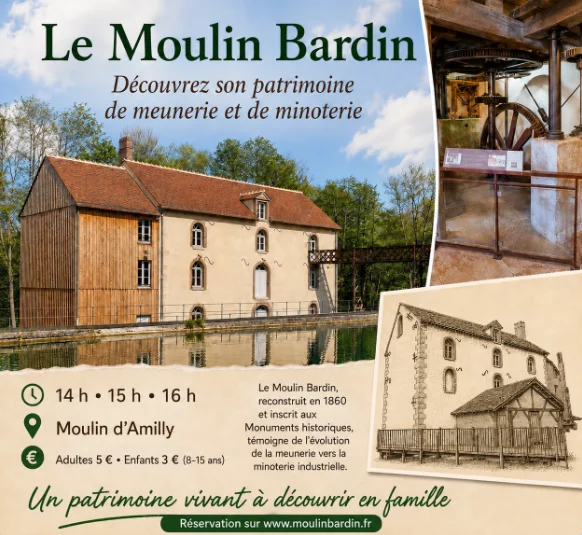 Visites Guidées au Moulin Bardin
