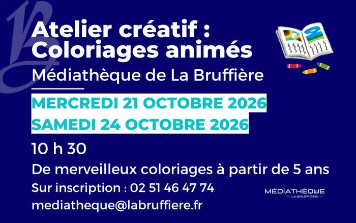 Atelier créatif : Coloriages animés