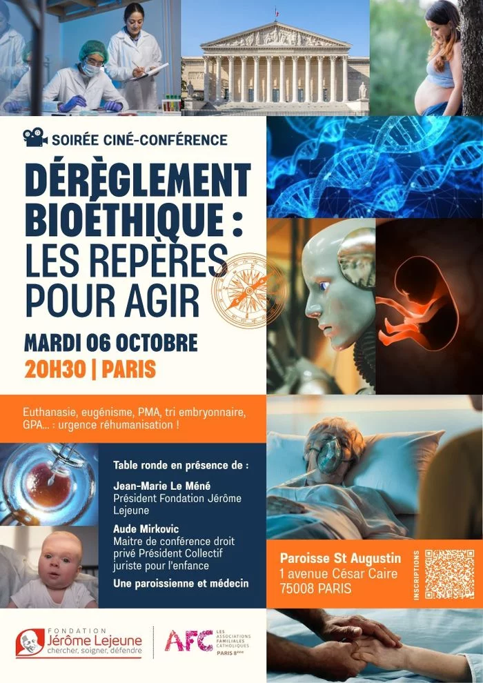 Soirée Ciné-conférence  -  Dérèglement bioéthique : les repères pour agir