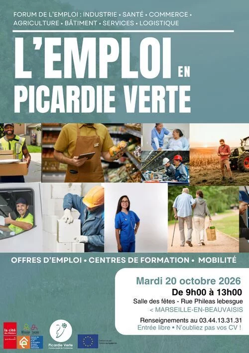 L'emploi en Picardie Verte