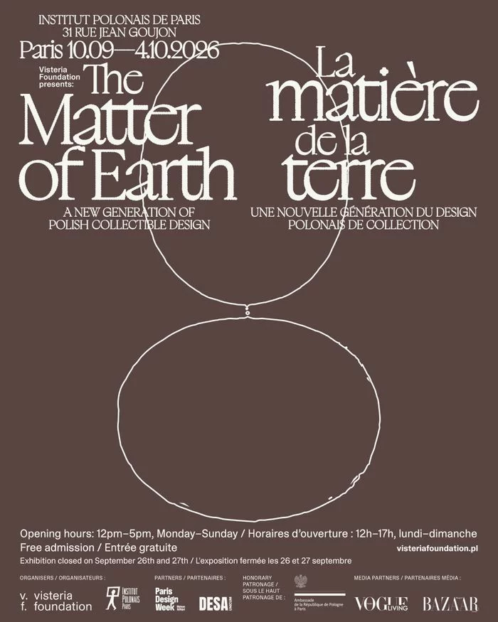 La matière de la Terre. Une nouvelle génération du design polonais de collection