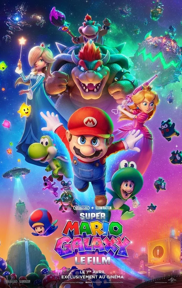 Cinéma - Super Mario Galaxy Le Film
